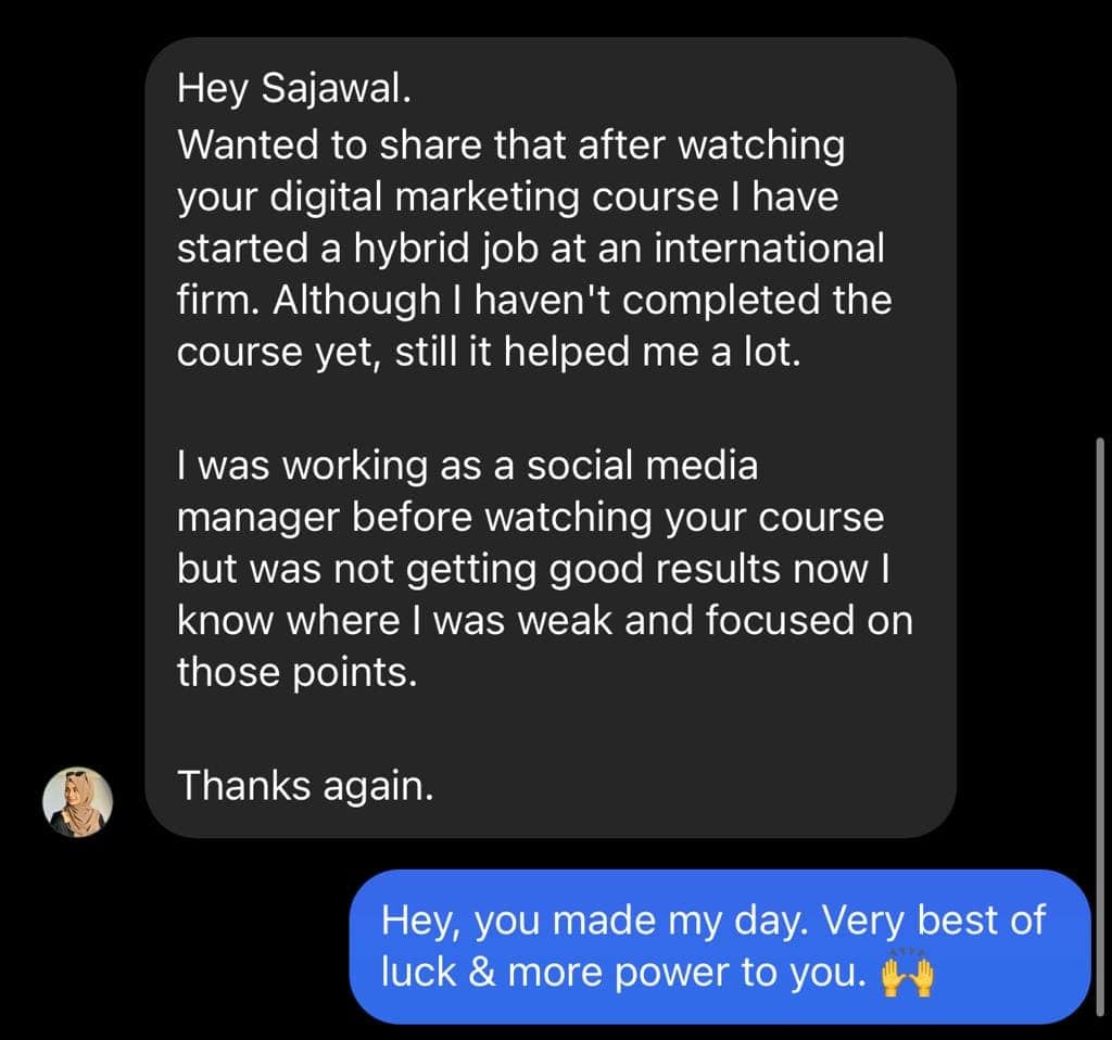 Landed a hybrid job at an international firm.