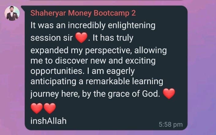 "Enlightened, saw the opportunity clearly"